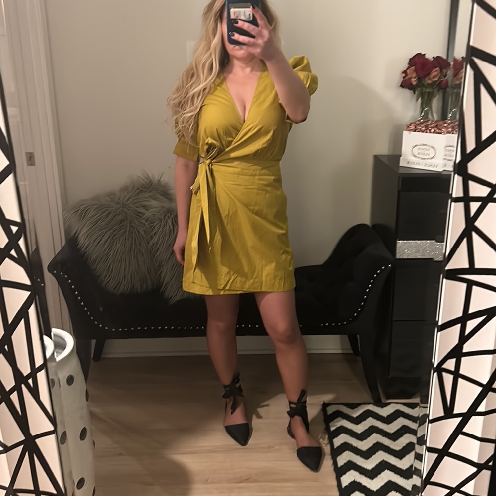 NWT lime green happy x nature dress - Picture 2 of 10